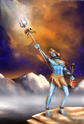 Man sword star mountains sky - bholekar srihari free wallpaper for mobile
