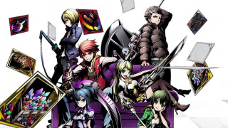 Anime characters swords flying pictures - the air above them free wallpaper