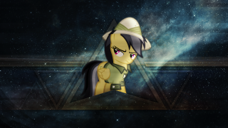 Cartoon pony hat space background - a cartoon pony free wallpaper