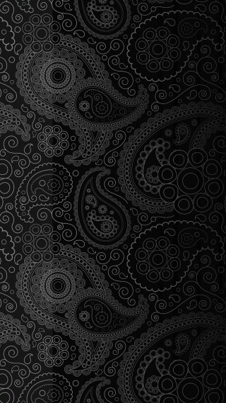 Black white paisley pattern background 2 - paisley pattern free wallpaper