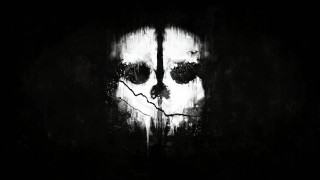 Black white skull background monochrome 2 - skull free wallpaper