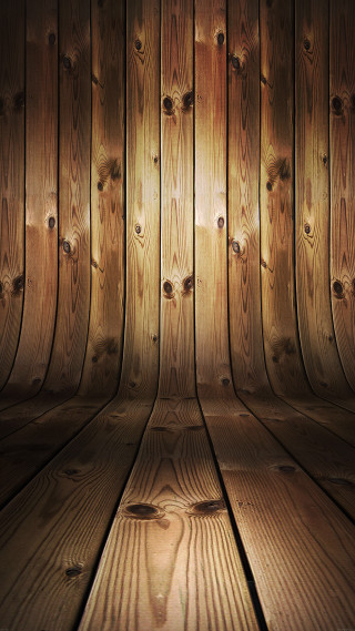 Wooden floor wooden wall background - an ambient occlusion free wallpaper for mobile