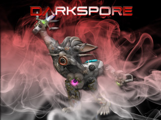 Creature sword smoke digital painting - its hand free wallpaper