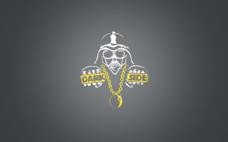 Dark side logo chain helmet 3 - the neck free wallpaper for desktop