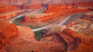 River canyon mountains cliffs desert - betye saar free wallpaper