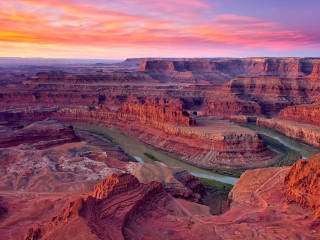 River canyon mountains sunset dawn - betye saar free wallpaper