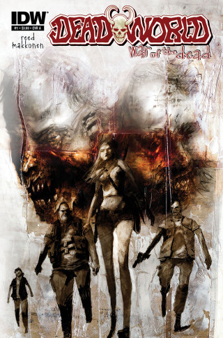 Zombies walking man knife poster - bill sienkiewicz free wallpaper