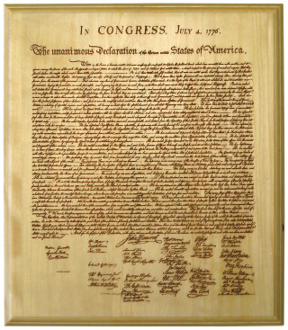 Declaration united states america wooden - a wooden frame free wallpaper for tablet