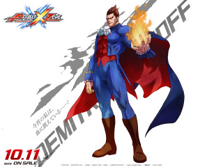 Man blue suit red cape 2 - a blue suit free wallpaper