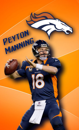 Football player holding ball denver - a ball free wallpaper for mobile