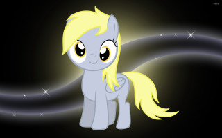 Cartoon pony yellow mane stars - a cartoon pony free wallpaper