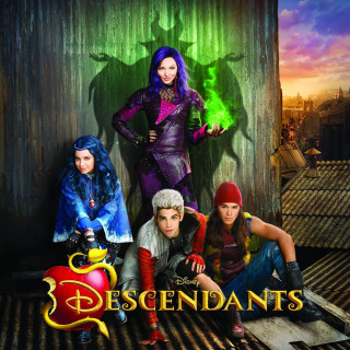 Descendants movie poster three characters - free seasons wallpaper for tablet