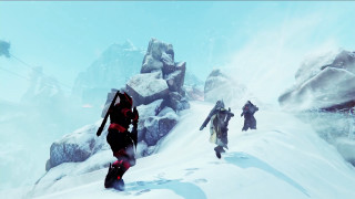 Mountain climbing players snowy ice - frostbite 3 engine free wallpaper for desktop