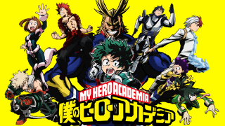 Anime group myhero academy yellow - japanese free wallpaper
