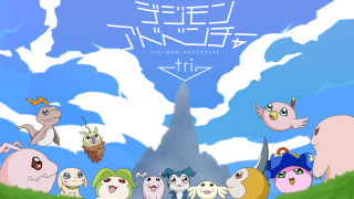 Cartoon characters field sky clouds - a group of cartoon characters free wallpaper