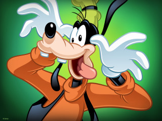Goofy duck cartoon scissors gloves - goofy free wallpaper
