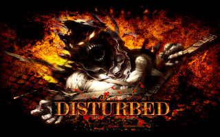 Demonic creature sword disturbed dark - his hand and the words free wallpaper