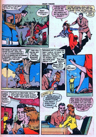 Comic strip woman man talking 2 - a child free wallpaper for mobile