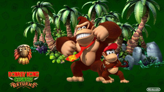 Donkey kong country returns nintendo - great free wallpaper