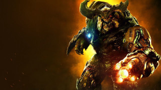 Glowing man armor embers monster - arm free wallpaper for desktop
