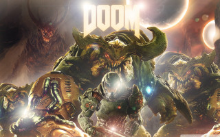 Demonic men moon sky giant - a moon free wallpaper