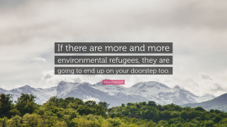Environmental refugees quote more and - they free wallpaper