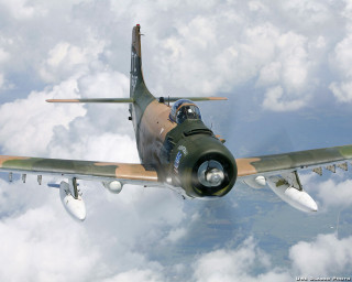 Military plane flying sky clouds 2 - a large military plane free wallpaper