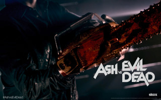 Man holding chainsaw ash dead - dead free wallpaper