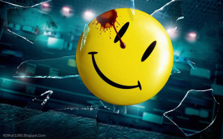 Smiley face balloon knife broken - free rain wallpaper for desktop