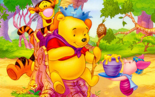 Winnie the pooh tigger cartoon - a winnie free wallpaper