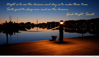 Night scene quote beautiful time - time free wallpaper for desktop