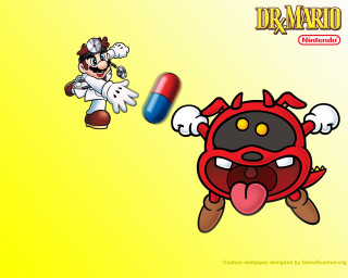 Cartoon crab pill dr Atl - concept design free wallpaper