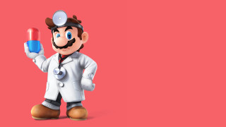 Cartoon character holding blue red - dr. atl free wallpaper