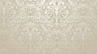 Beige wallpaper swirl leaf pattern - brown background free wallpaper