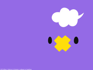 Purple background yellow cross white - daarken free wallpaper