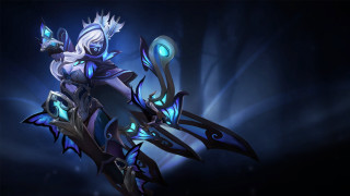 Woman sword glowing light arm - splash art free wallpaper for desktop