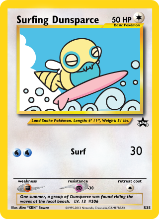 Cartoon character surfing card image - a card free wallpaper for mobile