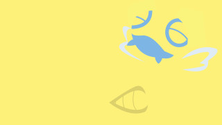 Smiling fish yellow background happy - aldus manutiu free wallpaper