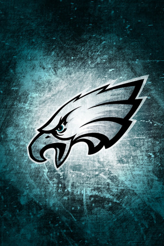 Philadelphia eagles logo grunge green - a grungy effect free wallpaper for mobile