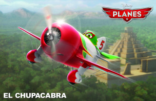 Small red green plane forest - plane free wallpaper