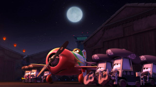 Cartoon airplane red nose funny - a cartoon airplane free wallpaper