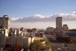 Cityscape twilight bridge skyscraper cloudy - tall free wallpaper