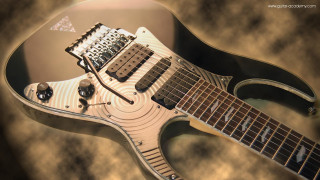 Guitar unique neck neckplates cloudy - metal free wallpaper