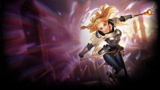 Woman black white sword purple - renaissance free wallpaper