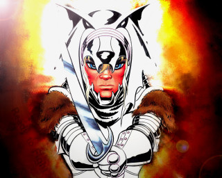 Person cat mask sword red - a red background behind free wallpaper