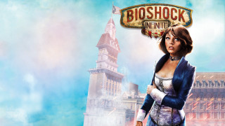 Woman clocktower bioshock blue sky - a clock tower free wallpaper for desktop
