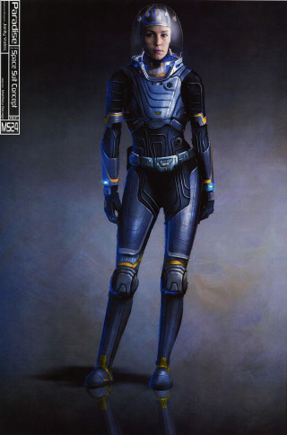 Eve ryder space suit studio - free sci-fi wallpaper for mobile