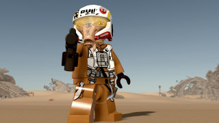 Lego man helmet gun desert - ilm free wallpaper