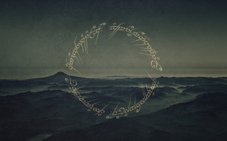 Circle writing mountain top sky - a mountain top free wallpaper