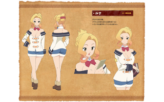 Sailor girl paper doll character - character sheet free wallpaper